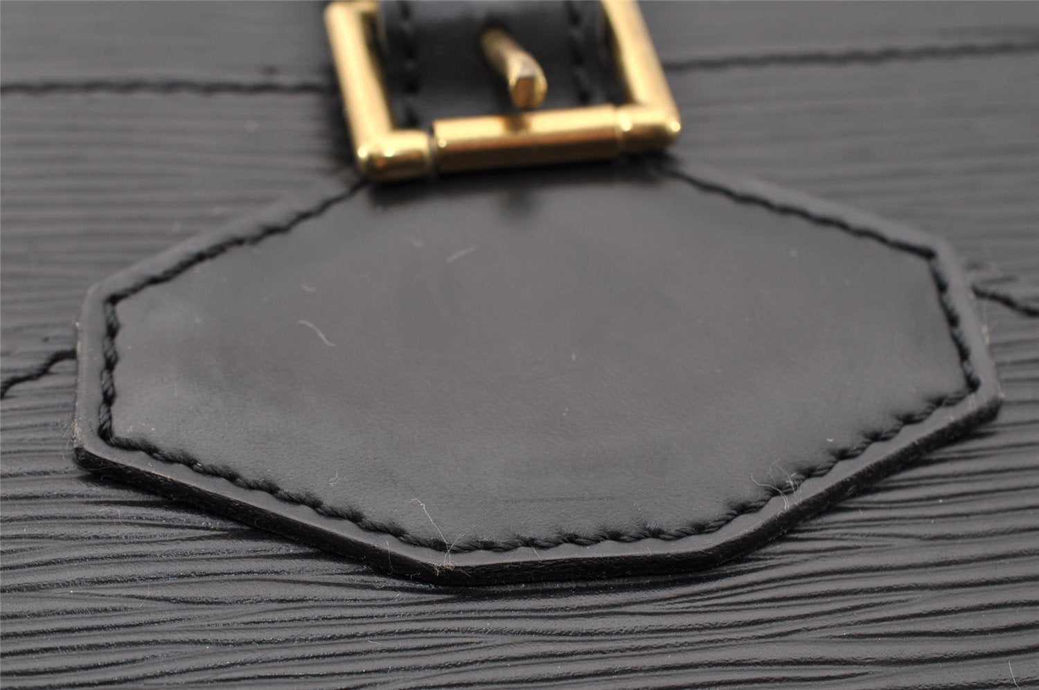 Authentic Louis Vuitton Epi Sac Biface 3Way Shoulder Hand Bag M52322 Black 7833I