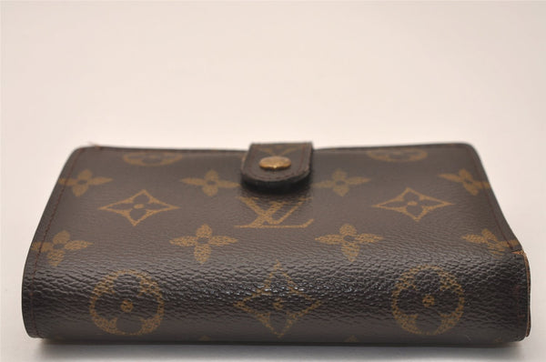 Auth Louis Vuitton Monogram Porte Monnaie Billets Viennois M61663 Wallet 7836J