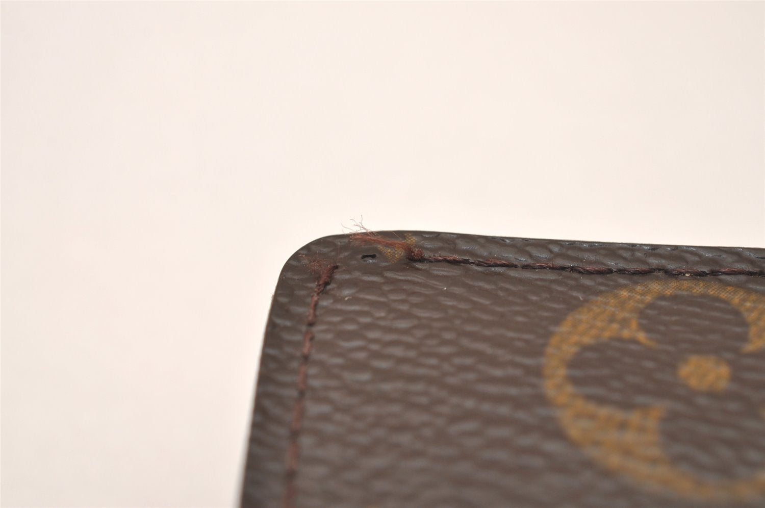 Auth Louis Vuitton Monogram Porte Monnaie Billets Viennois M61663 Wallet 7836J