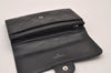 Authentic CHANEL Calf Skin Matelasse Vintage Bifold Wallet Purse Black CC 7838I