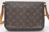 Authentic Louis Vuitton Monogram Musette Tango M51388 Shoulder Cross Bag 7840J