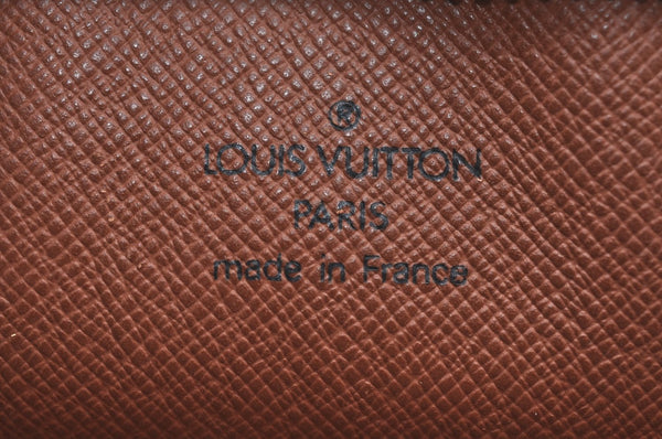 Authentic Louis Vuitton Monogram Drouot Shoulder Cross Body Bag M51290 LV 7841I