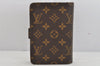 Authentic Louis Vuitton Monogram Porte Papier Zip Bifold Wallet M61207 LV 7842J