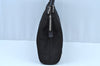 Authentic PRADA Tessuto Chic Nylon Leather Hand Bag Purse B11091 Black 7844H