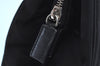 Authentic PRADA Tessuto Chic Nylon Leather Hand Bag Purse B11091 Black 7844H