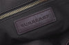 Authentic BURBERRY Check Vintage Shoulder Hand Tote Bag PVC Leather Gray 7845I