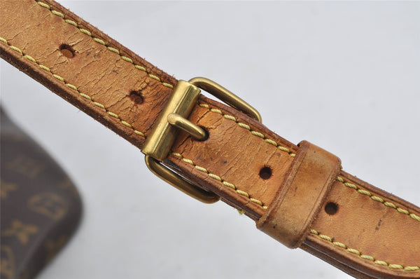 Authentic Louis Vuitton Monogram Petit Noe M42226 Drawstring Bag Junk 7846I