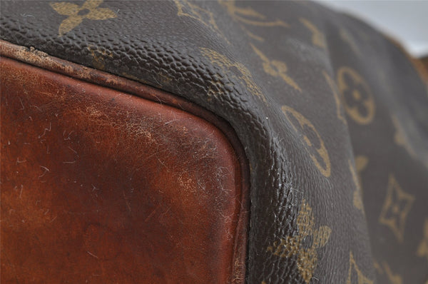 Authentic Louis Vuitton Monogram Petit Noe M42226 Drawstring Bag Junk 7846I