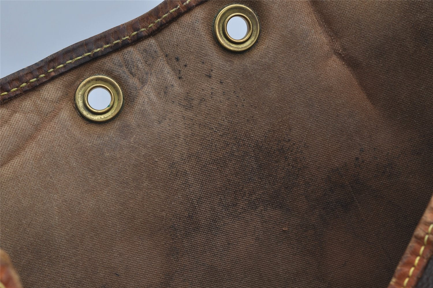 Authentic Louis Vuitton Monogram Petit Noe M42226 Drawstring Bag Junk 7846I