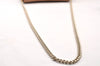 Authentic GUCCI SOHO Chain Shoulder Cross Body Bag Leather 536224 Beige 7849I