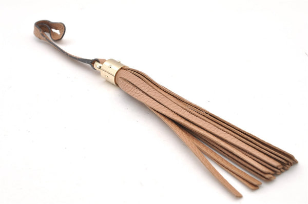 Authentic GUCCI SOHO Chain Shoulder Cross Body Bag Leather 536224 Beige 7849I