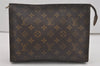 Authentic Louis Vuitton Monogram Poche Toilette 26 M47542 Cosmetics Pouch 7850I