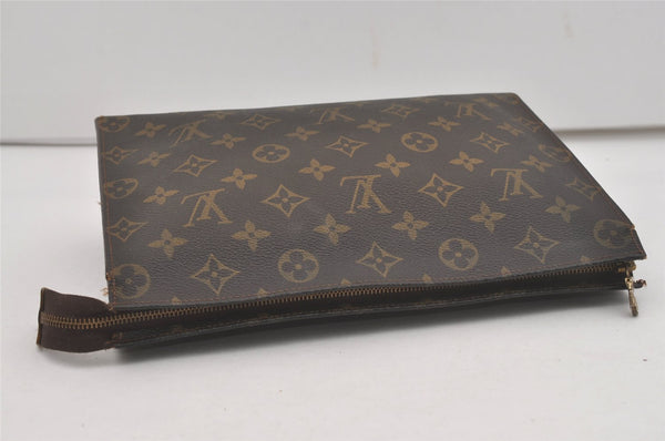 Authentic Louis Vuitton Monogram Poche Toilette 26 M47542 Cosmetics Pouch 7850I