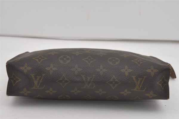Authentic Louis Vuitton Monogram Poche Toilette 26 M47542 Cosmetics Pouch 7850I