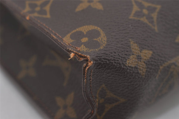 Authentic Louis Vuitton Monogram Poche Toilette 26 M47542 Cosmetics Pouch 7850I