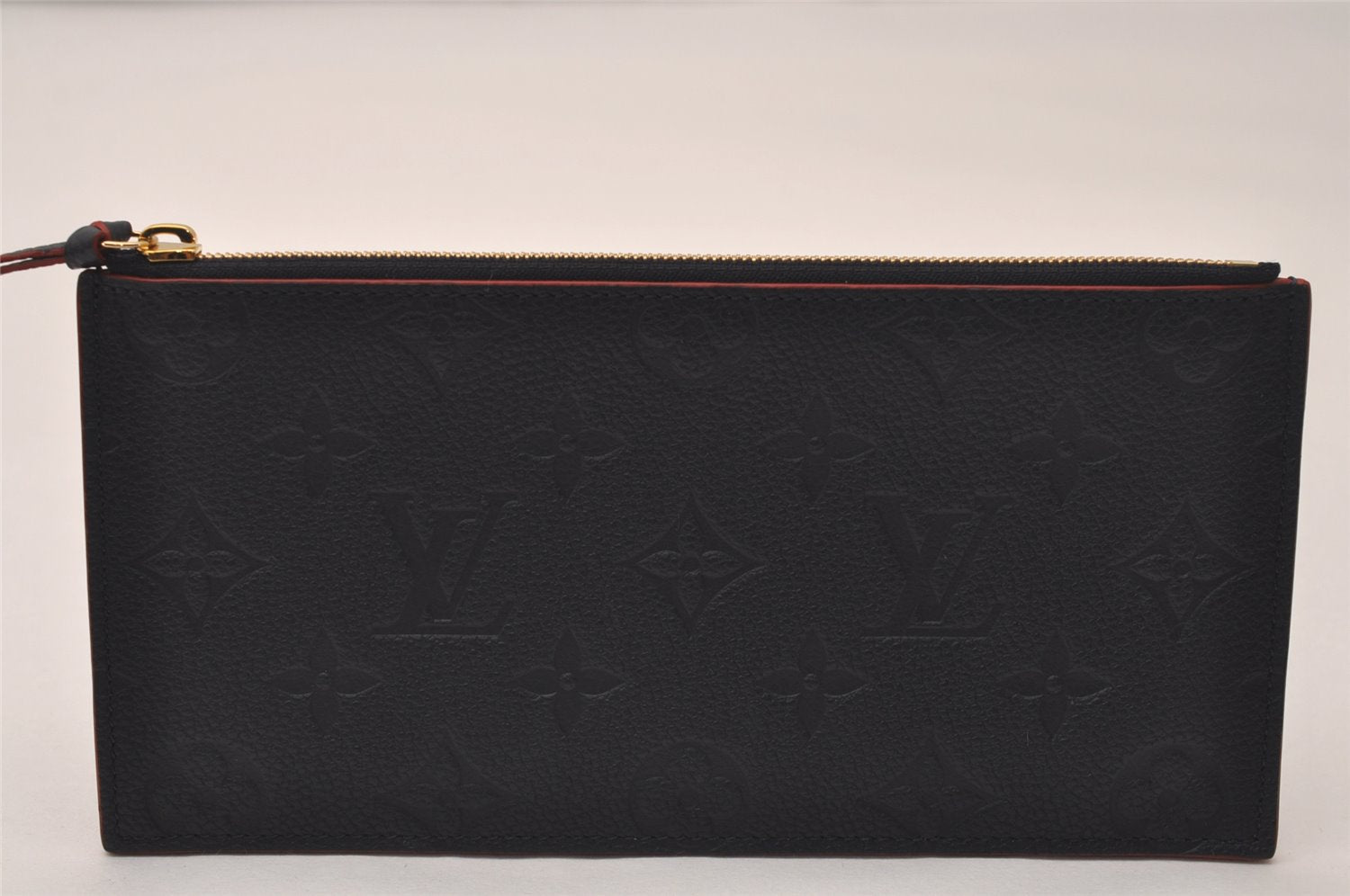 Louis Vuitton Monogram Empreinte Pochette Felice Shoulder Bag Navy LV Box 7850J