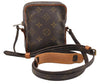 Authentic Louis Vuitton Monogram Mini Poche Danube Shoulder Bag M45268 LV 7851I