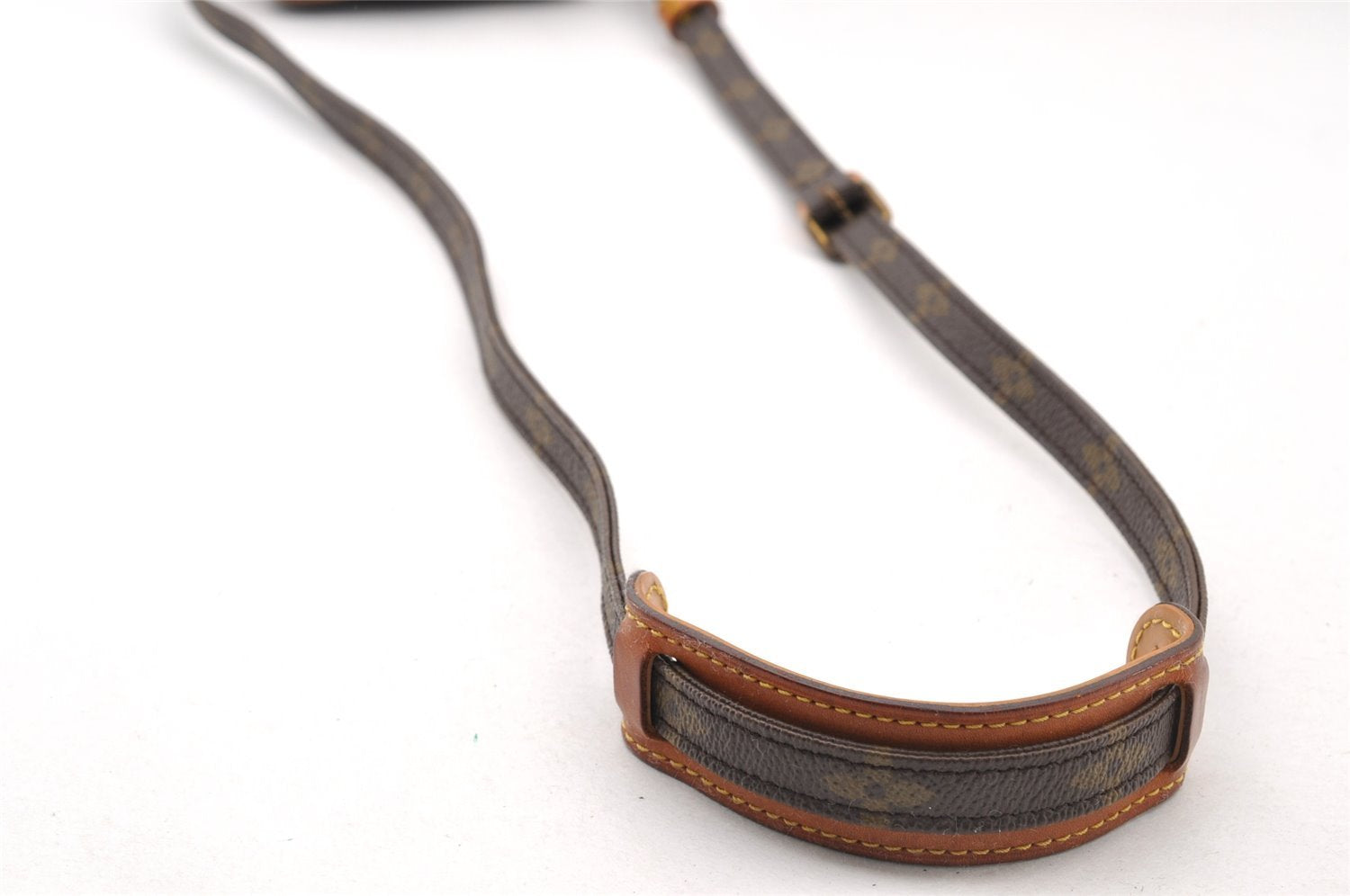 Authentic Louis Vuitton Monogram Mini Poche Danube Shoulder Bag M45268 LV 7851I