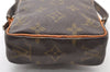 Authentic Louis Vuitton Monogram Mini Poche Danube Shoulder Bag M45268 LV 7851I