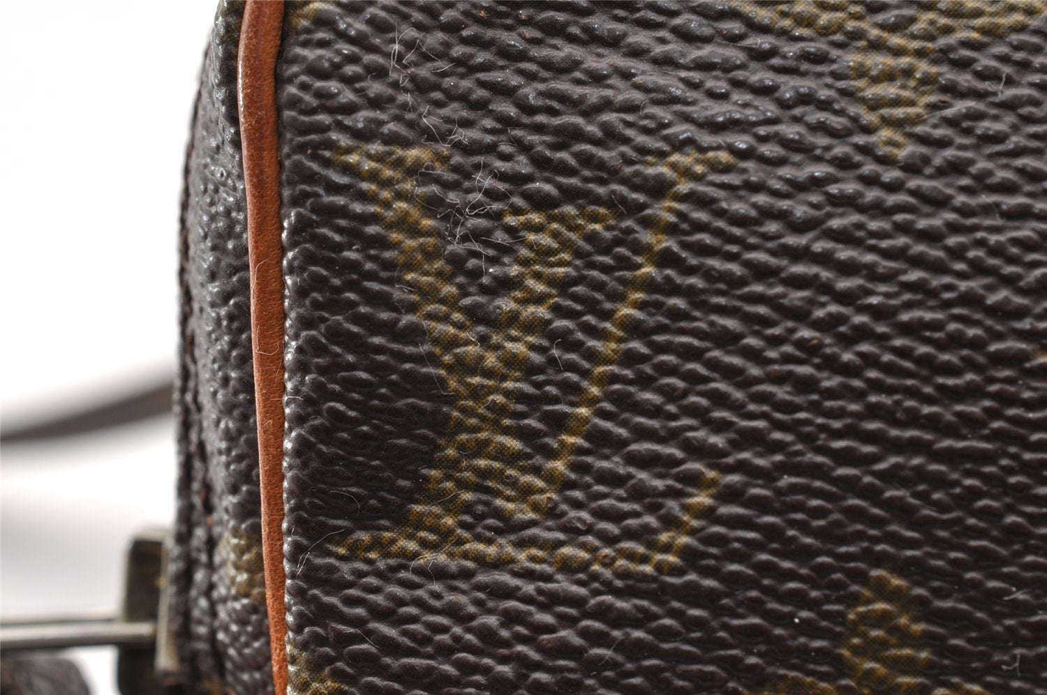 Authentic Louis Vuitton Monogram Mini Poche Danube Shoulder Bag M45268 LV 7851I