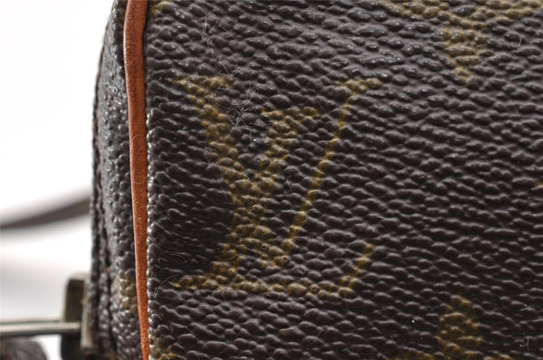 Authentic Louis Vuitton Monogram Mini Poche Danube Shoulder Bag M45268 LV 7851I