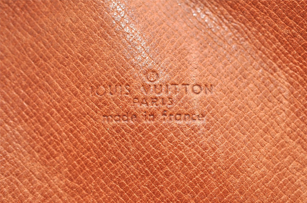 Authentic Louis Vuitton Monogram Mini Poche Danube Shoulder Bag M45268 LV 7851I