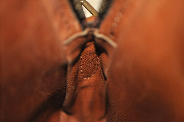 Authentic Louis Vuitton Monogram Mini Poche Danube Shoulder Bag M45268 LV 7851I