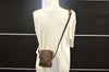 Authentic Louis Vuitton Monogram Mini Poche Danube Shoulder Bag M45268 LV 7851I