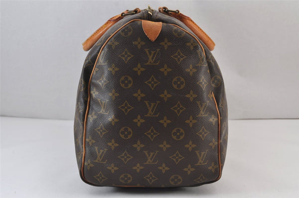 Authentic Louis Vuitton Monogram Keepall 50 Travel Boston Bag M41426 LV 7851J