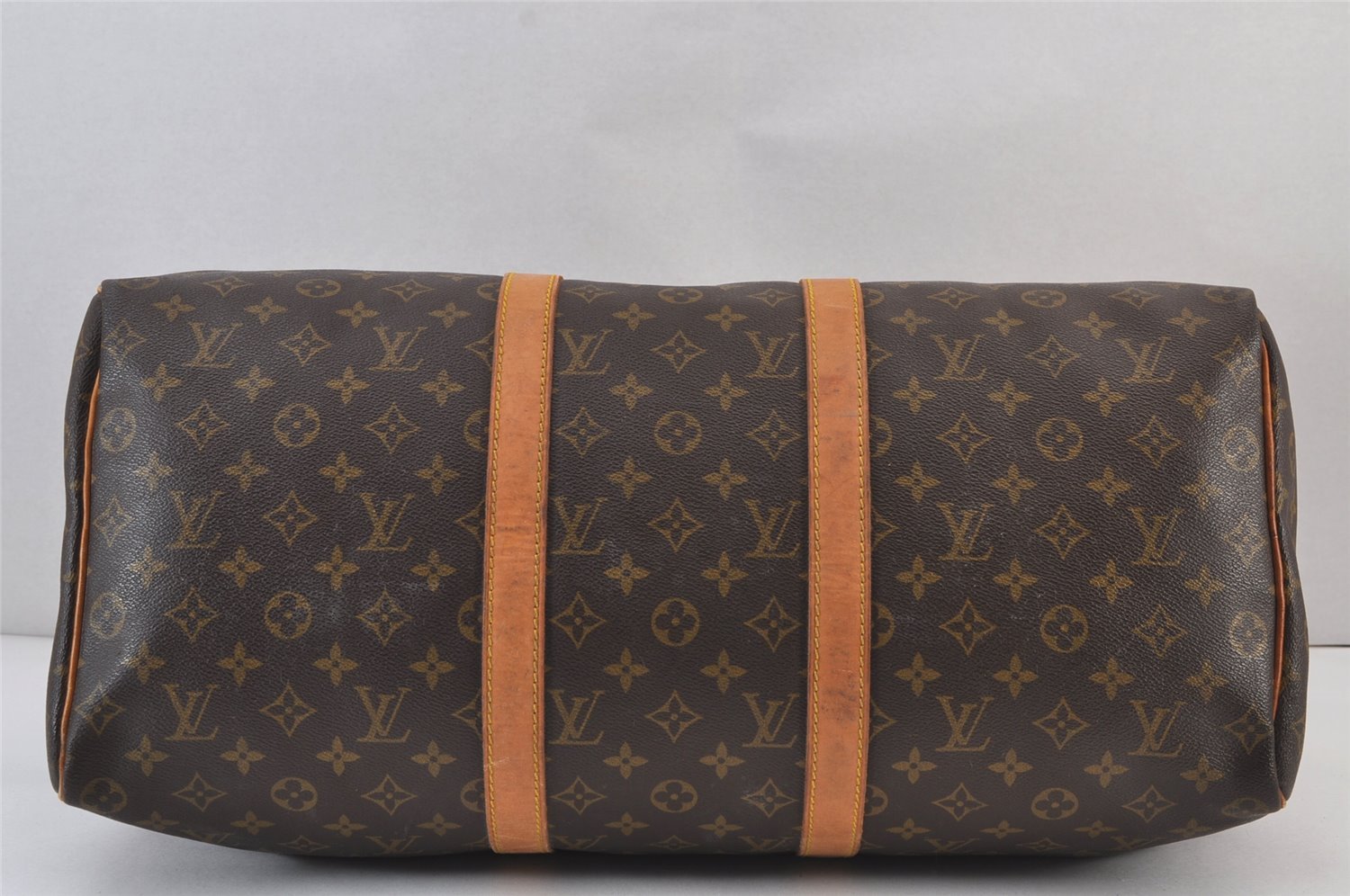 Authentic Louis Vuitton Monogram Keepall 50 Travel Boston Bag M41426 LV 7851J