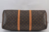 Authentic Louis Vuitton Monogram Keepall 50 Travel Boston Bag M41426 LV 7851J