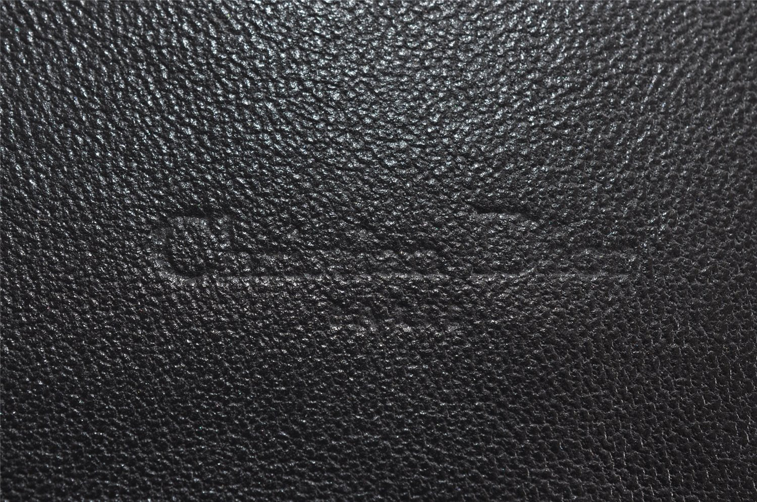 Authentic Christian Dior New Lock Cannage Leather Chain Shoulder Bag Black 7852I