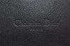 Authentic Christian Dior New Lock Cannage Leather Chain Shoulder Bag Black 7852I
