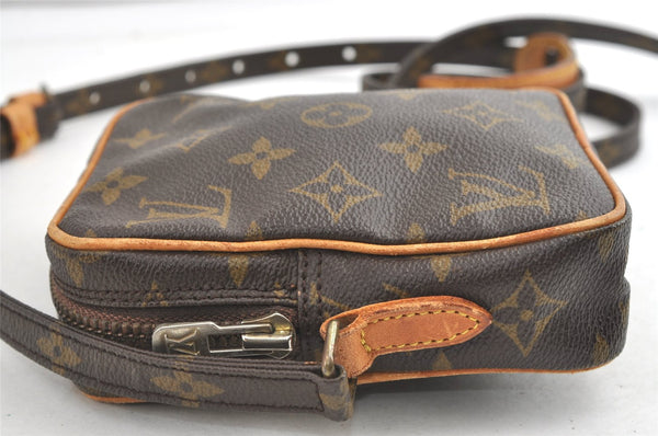 Auth Louis Vuitton Monogram Mini Poche Danube Shoulder Bag M45268 Junk 7854J