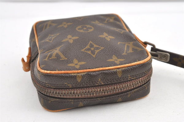 Auth Louis Vuitton Monogram Mini Poche Danube Shoulder Bag M45268 Junk 7854J