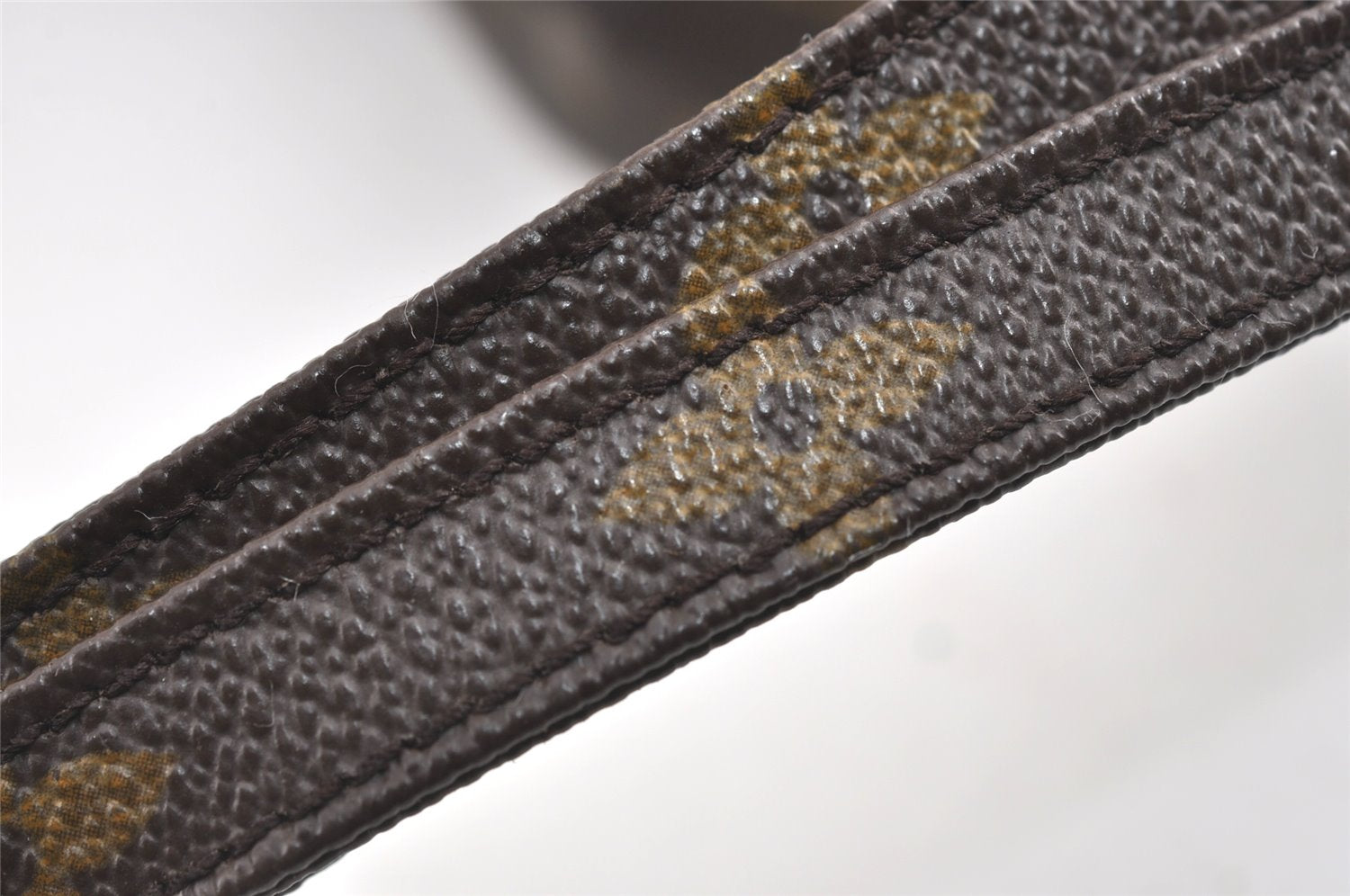 Auth Louis Vuitton Monogram Mini Poche Danube Shoulder Bag M45268 Junk 7854J