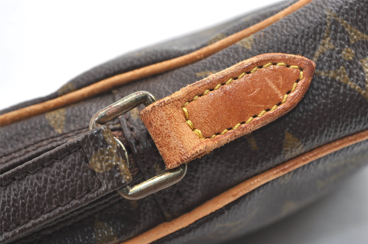 Auth Louis Vuitton Monogram Mini Poche Danube Shoulder Bag M45268 Junk 7854J