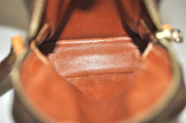 Auth Louis Vuitton Monogram Mini Poche Danube Shoulder Bag M45268 Junk 7854J