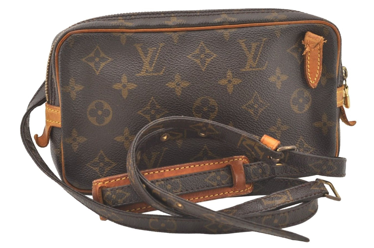 Auth Louis Vuitton Monogram Marly Bandouliere Shoulder Bag M51828 LV Junk 7856J
