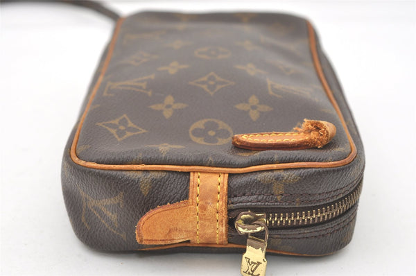 Auth Louis Vuitton Monogram Marly Bandouliere Shoulder Bag M51828 LV Junk 7856J