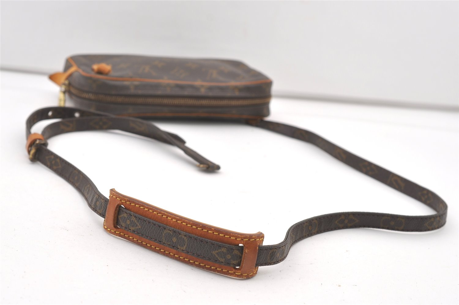 Auth Louis Vuitton Monogram Marly Bandouliere Shoulder Bag M51828 LV Junk 7856J