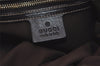 Authentic GUCCI Vintage Shoulder Tote Bag GG Canvas Leather 203624 Brown 7857I