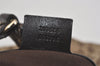 Authentic GUCCI Vintage Shoulder Tote Bag GG Canvas Leather 203624 Brown 7857I