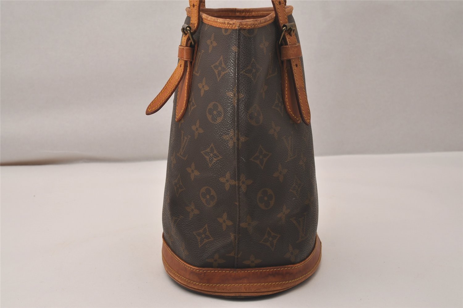Authentic Louis Vuitton Monogram Bucket PM Shoulder Tote Bag Old Model LV 7857J