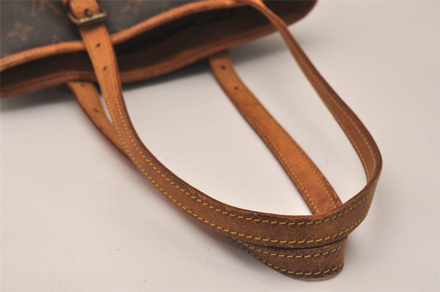 Authentic Louis Vuitton Monogram Bucket PM Shoulder Tote Bag Old Model LV 7857J