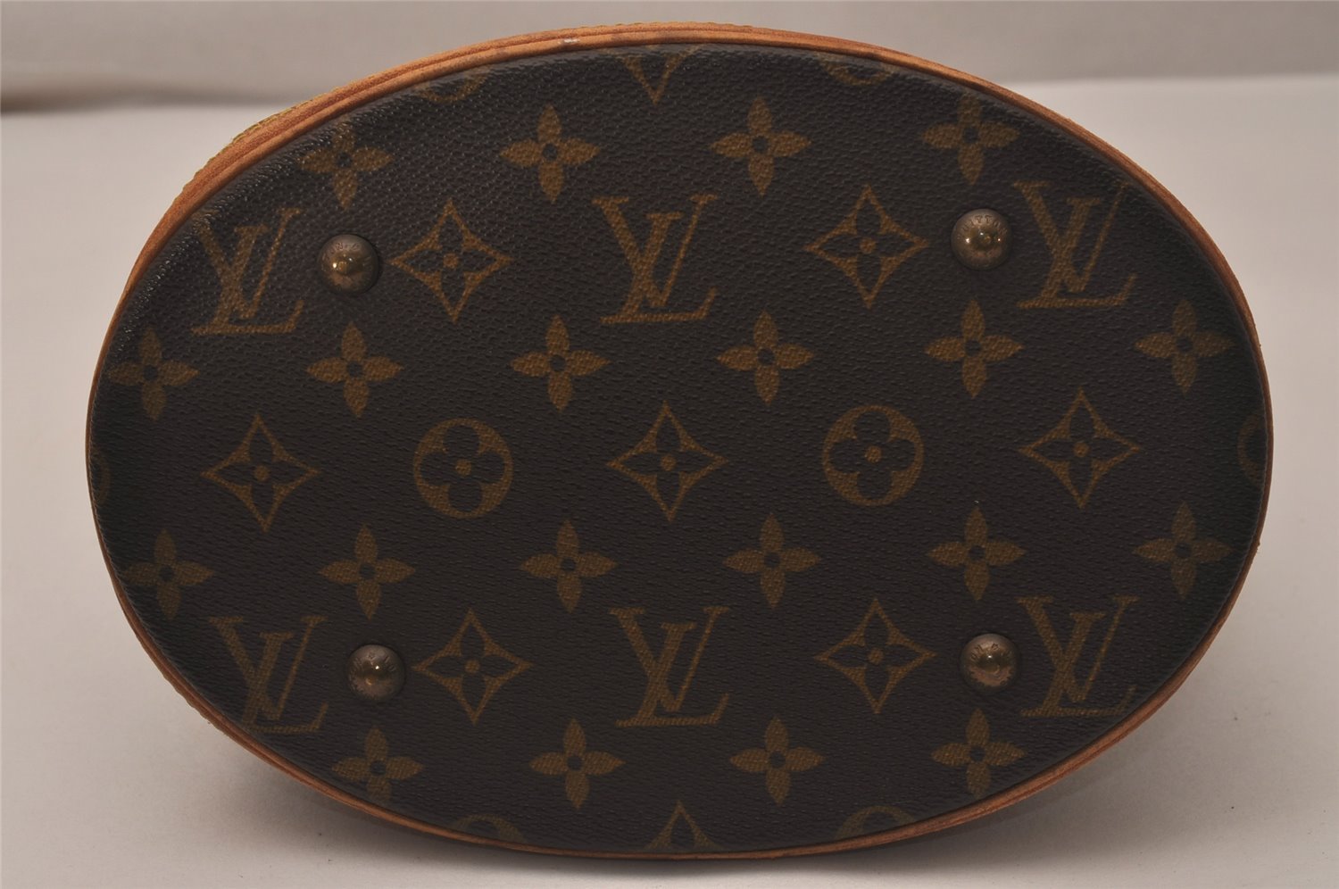 Authentic Louis Vuitton Monogram Bucket PM Shoulder Tote Bag Old Model LV 7857J