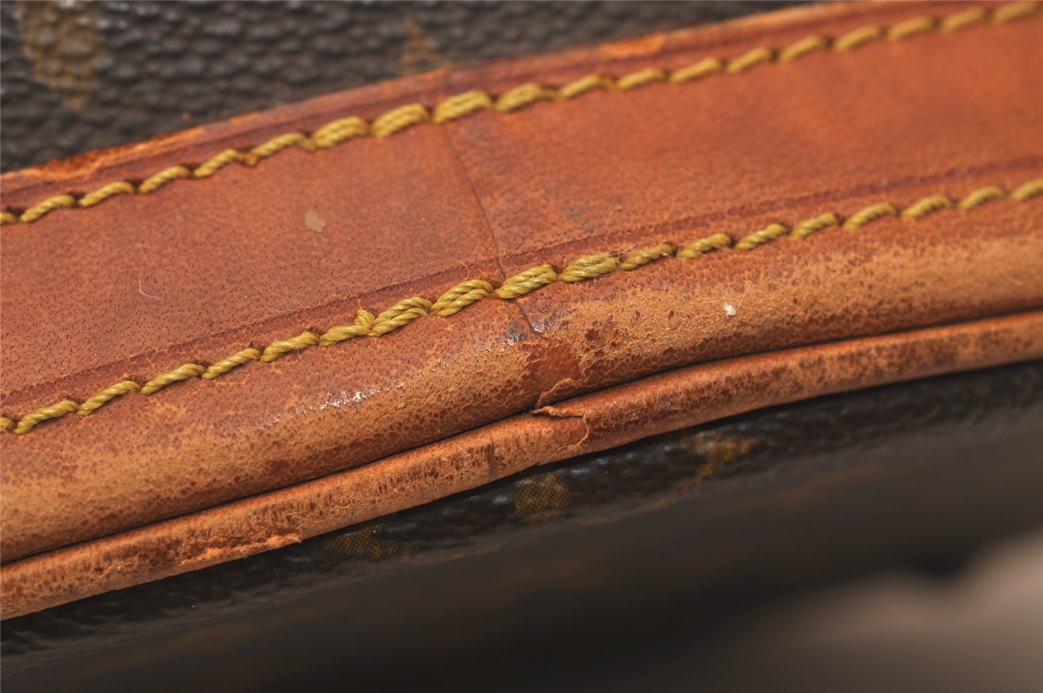 Authentic Louis Vuitton Monogram Bucket PM Shoulder Tote Bag Old Model LV 7857J