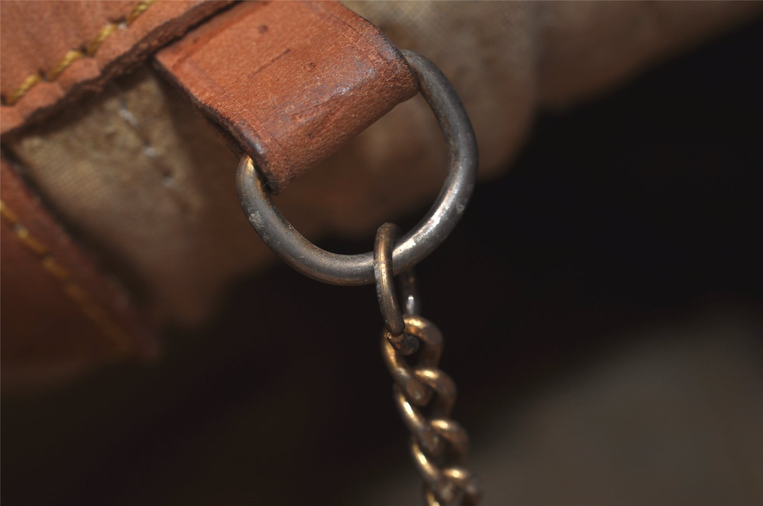 Authentic Louis Vuitton Monogram Bucket PM Shoulder Tote Bag Old Model LV 7857J