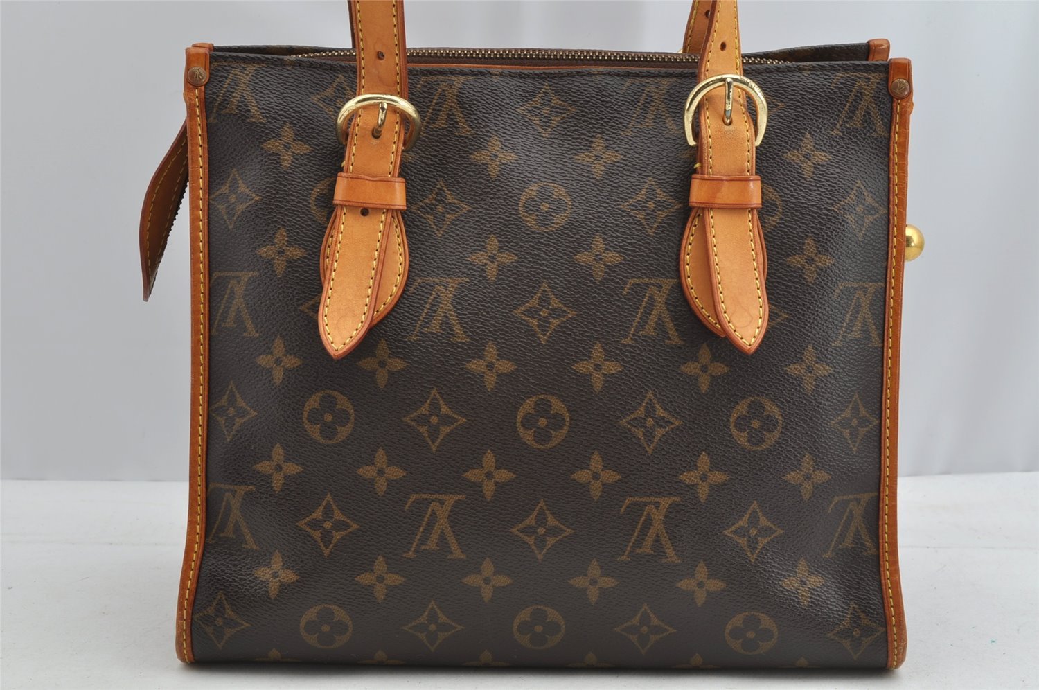Authentic Louis Vuitton Monogram Popincourt Haut Shoulder Bag M40007 LV 7858I