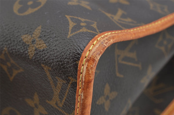 Authentic Louis Vuitton Monogram Popincourt Haut Shoulder Bag M40007 LV 7858I